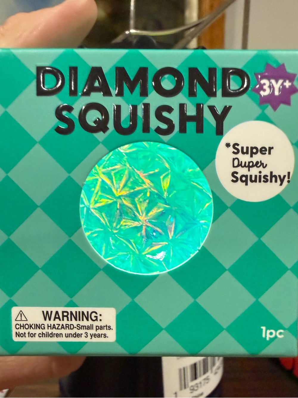 Teal Glitter Kids Toy - Super Duper Squishy